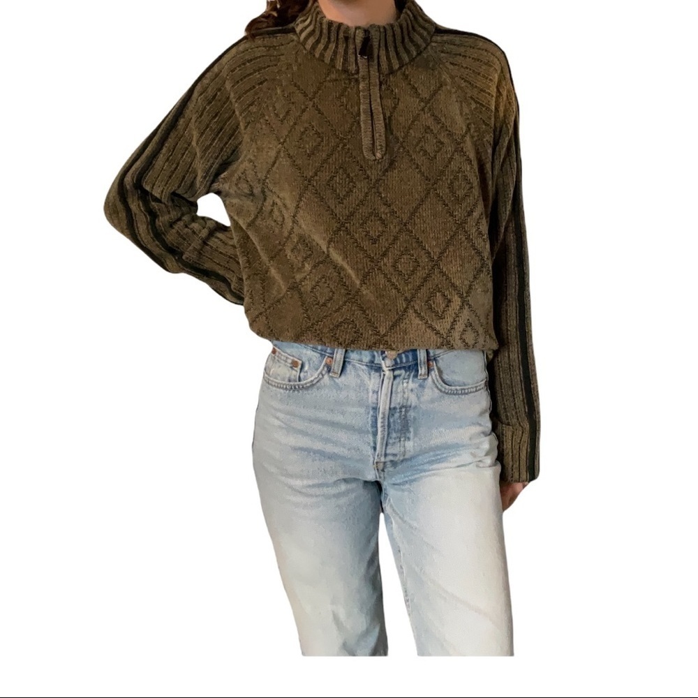Point Zero 1/4 zip up  sweater